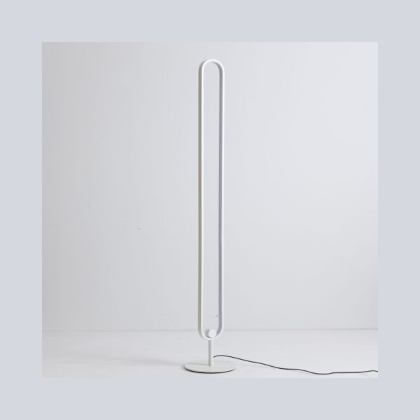 Multiple Color Floor Lamp – White