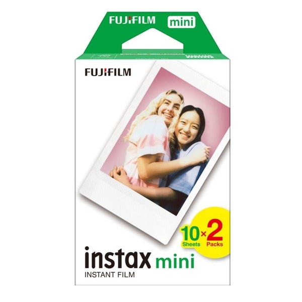 كاميرا instax ميني 12 الفورية مع 20 حبات ورق من Fujifilm