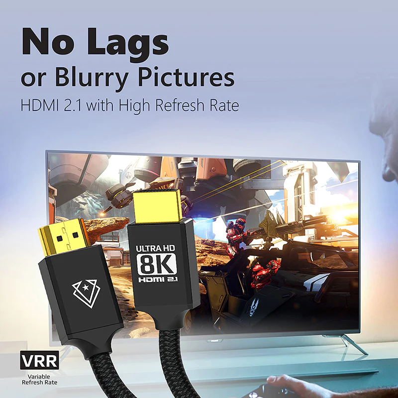 Vertux VertuLink-300 8K HDMI Audio Video 3D Cable - 3M