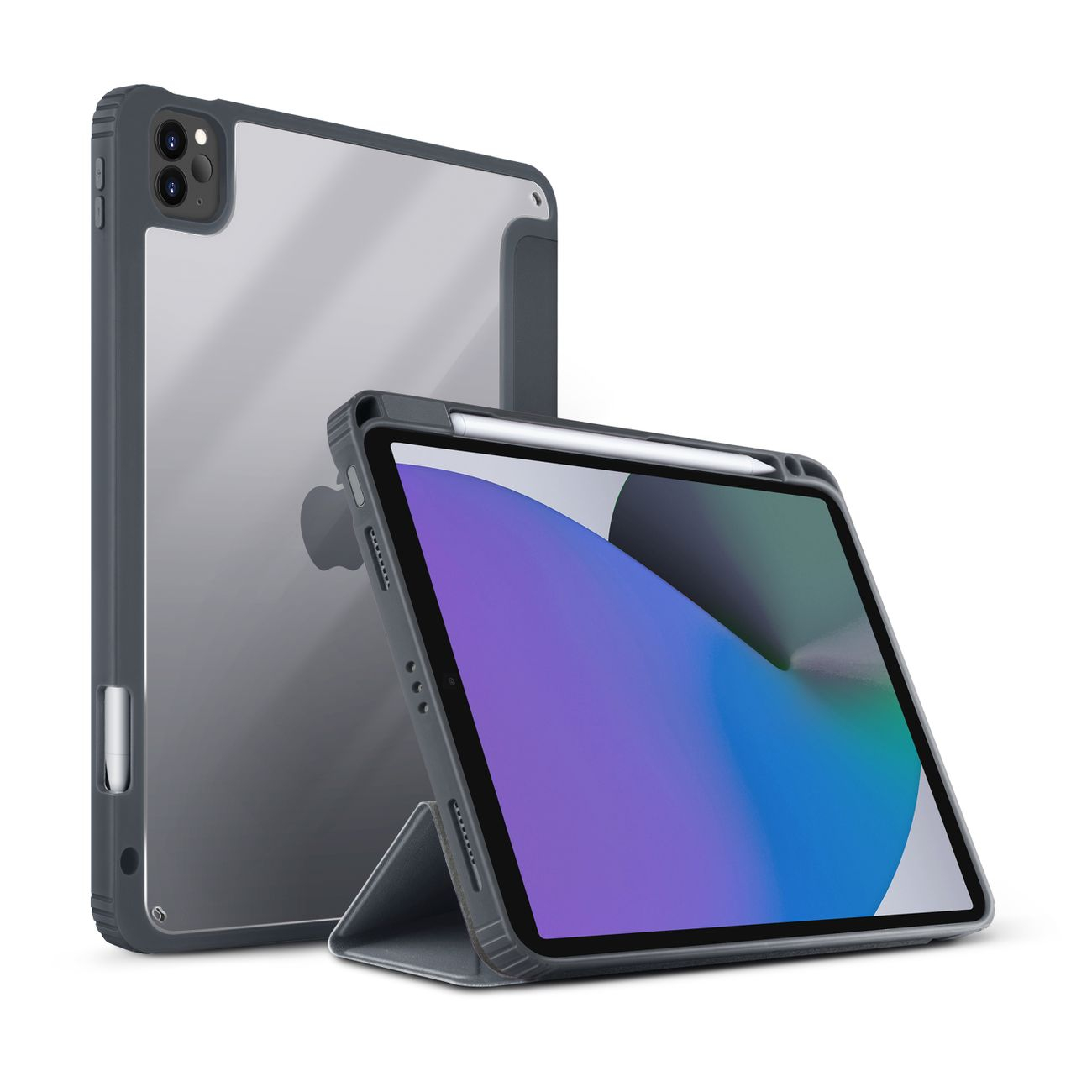 UNIQ Moven iPad Pro 11 Inch 2020-2021 Case & Stand - Grey