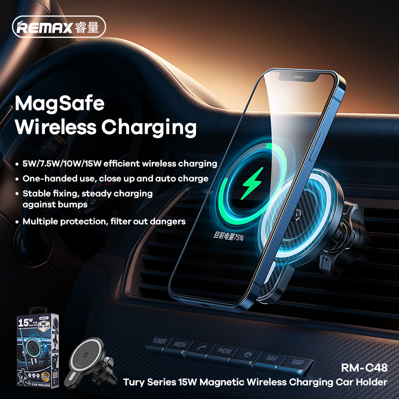 REMAX Tury Series Wireless Car Charger